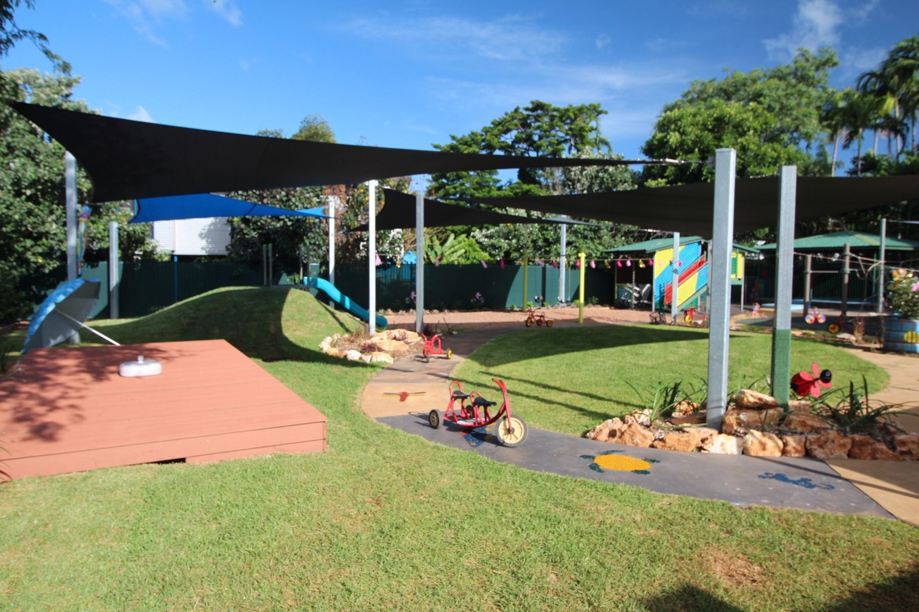 Outdoor Play Area Stuart Park Childcare