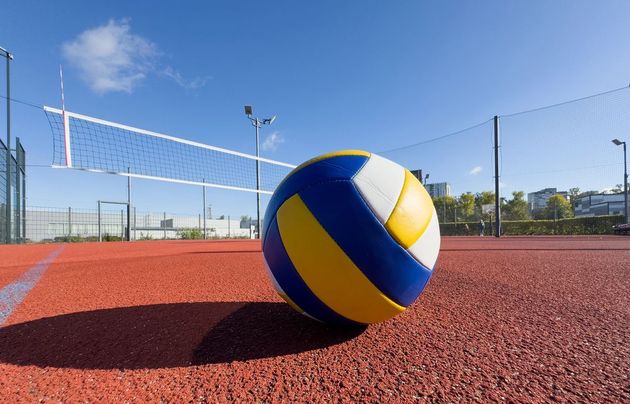 Volleyball on Outdoor Surface