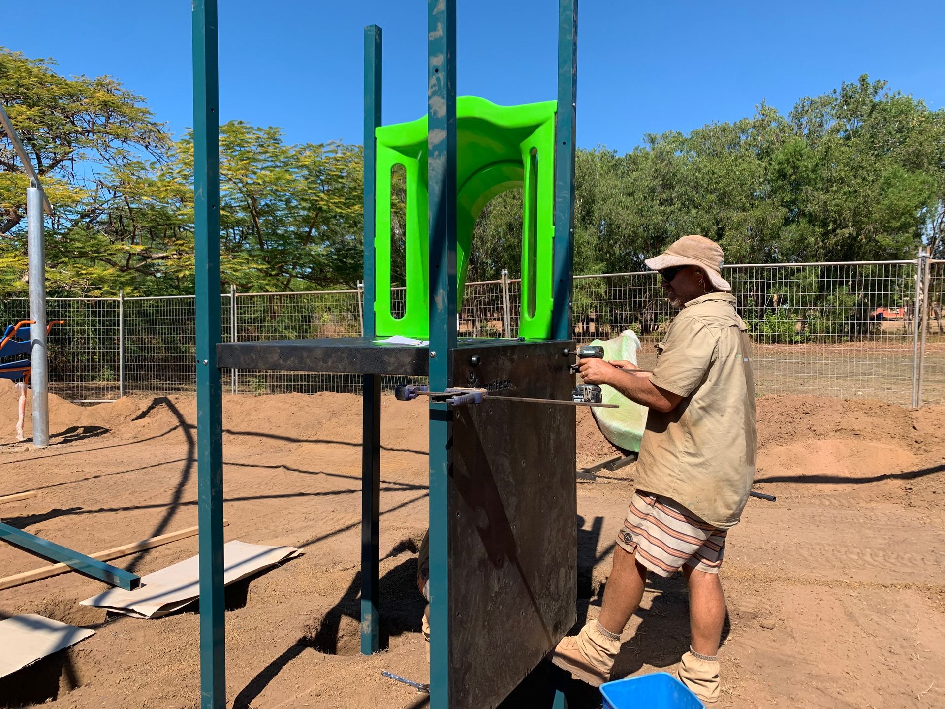 Remote Community Playground and Shade Warruwi