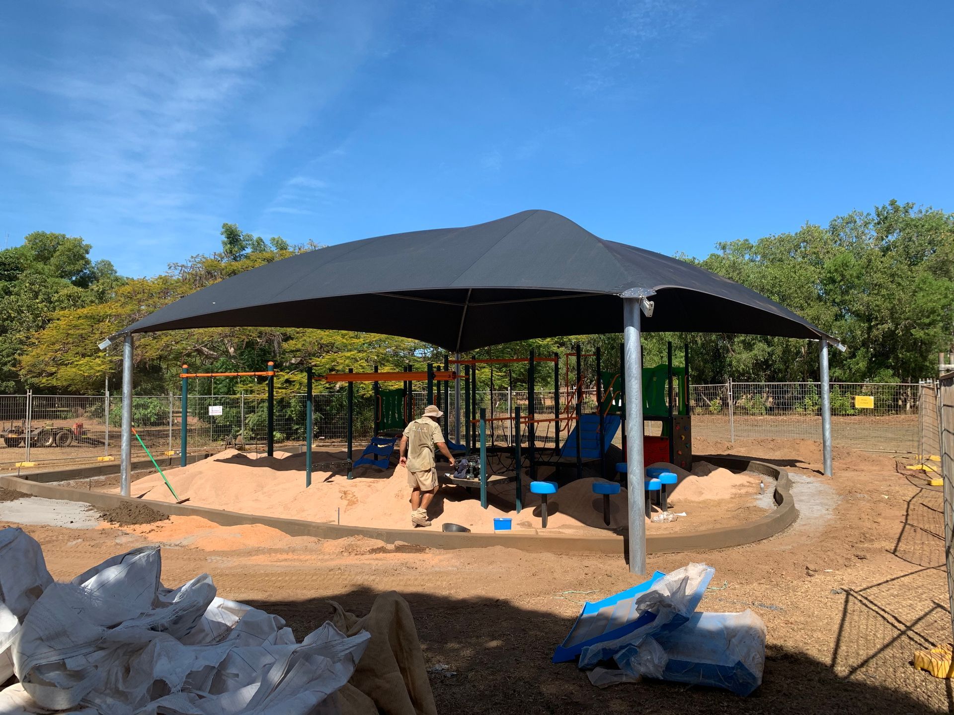 Remote Community Playground and Shade Warruwi