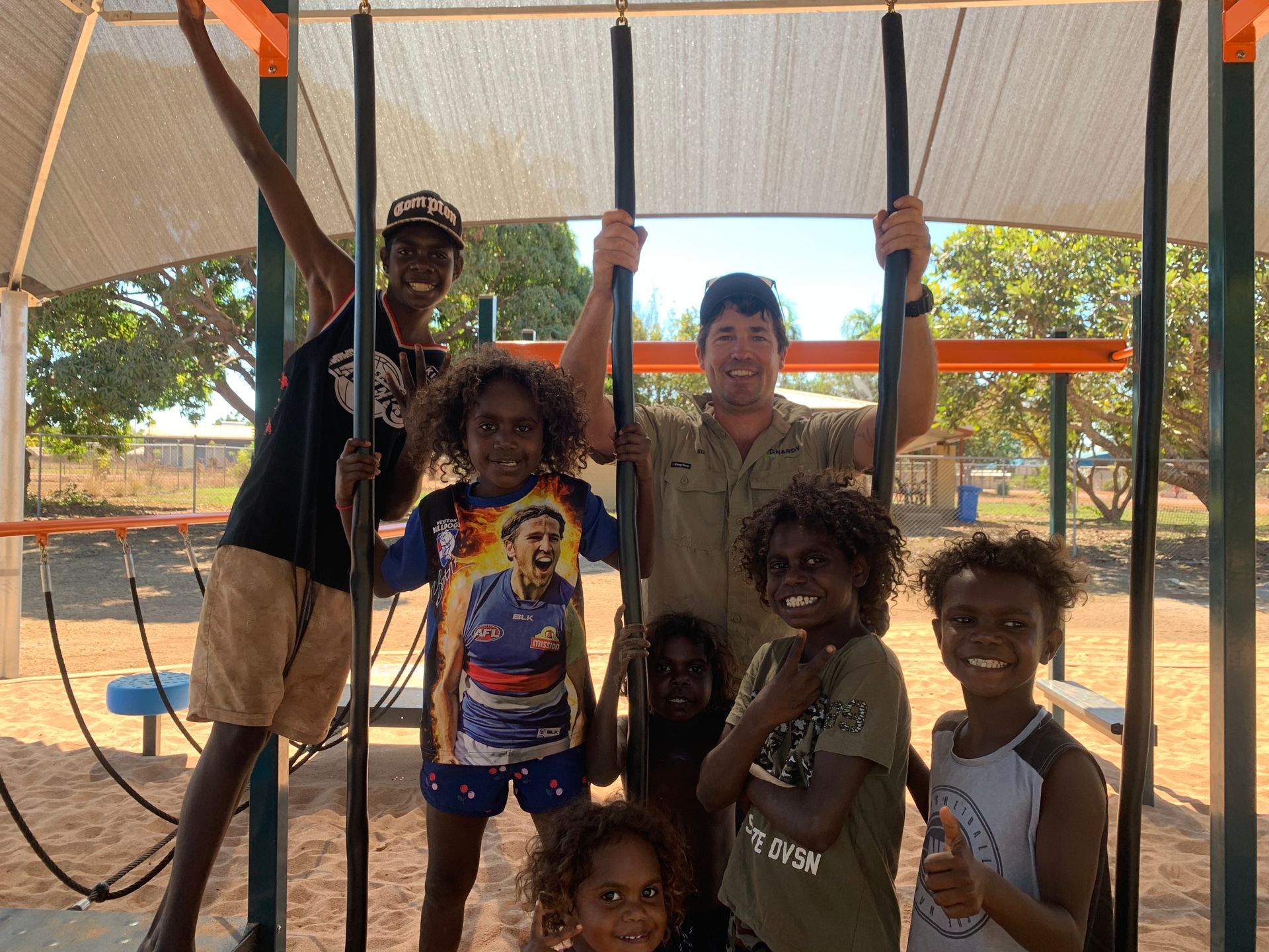 Remote Community Playground and Shade Warruwi