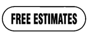 A button that says `` free estimates '' on a white background.