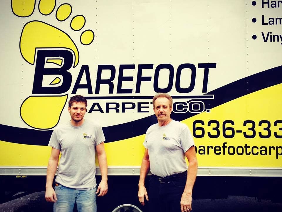 Barefoot Carpet Company Owners — St. Louis, MO — Barefoot Carpet Company
