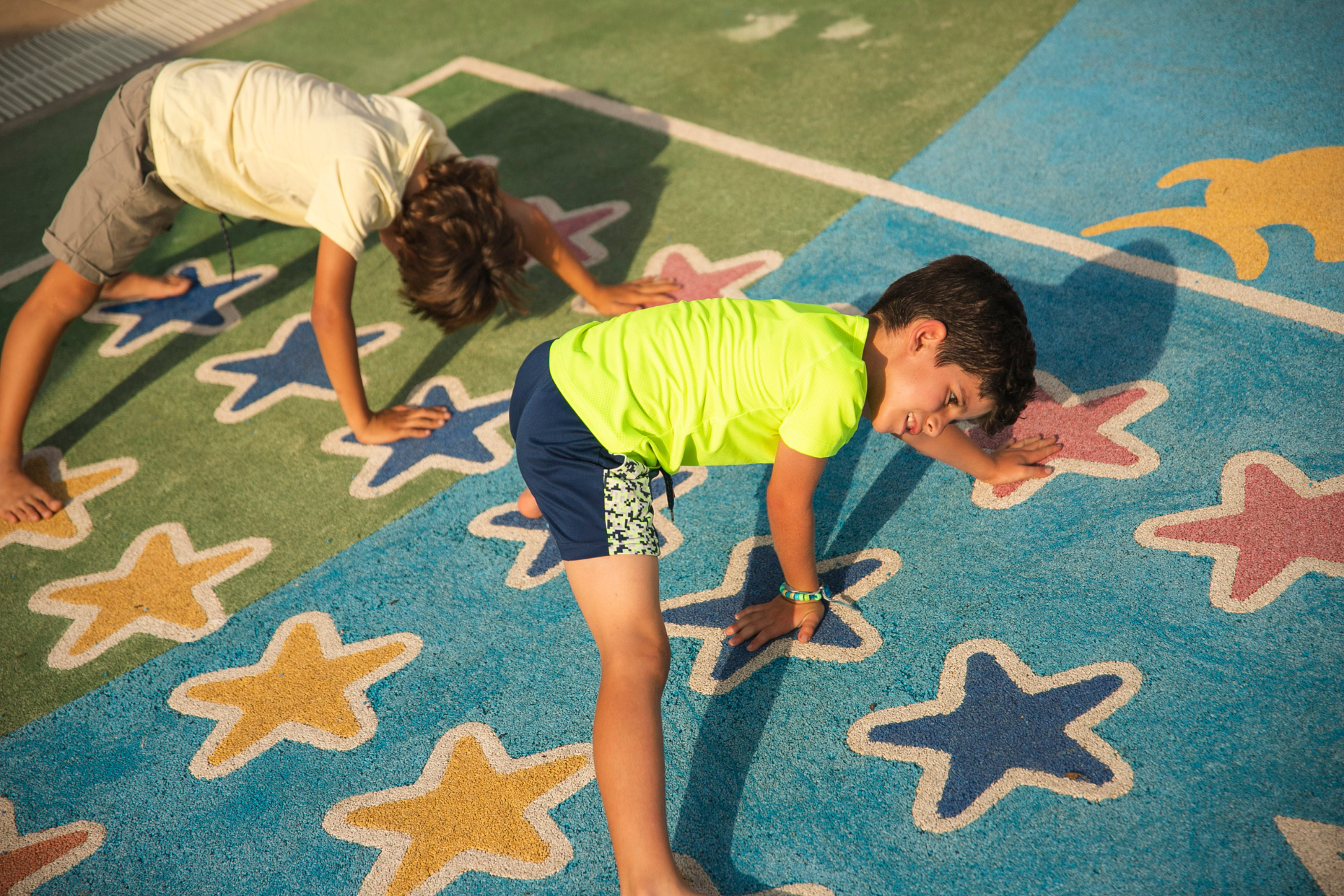 children playing