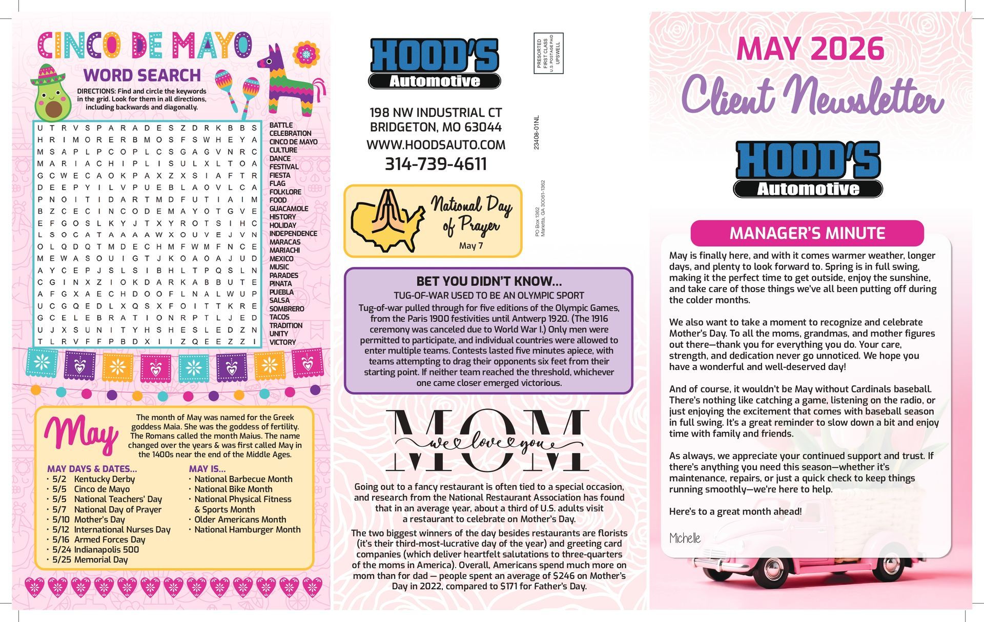 March 2026 Newsletter | Hood's Automotive