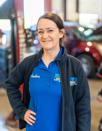Amber Douglas - Customer Service Representative of Hood's Automotive