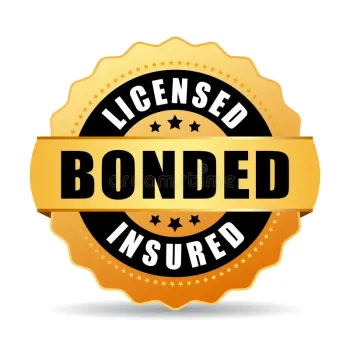 Gold badge with 