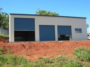 Blue Garages — Sheds & Garages In Rockhampton, QLD
