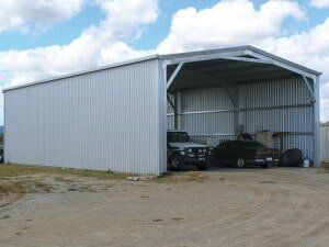 Kabra 18 x 10 x 4.8m truck shed — Sheds & Garages In Rockhampton, QLD
