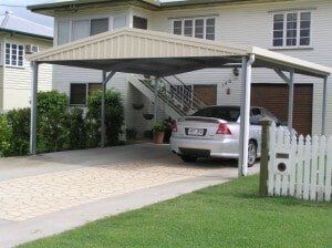 Residential Carport — Sheds & Garages In Rockhampton, QLD