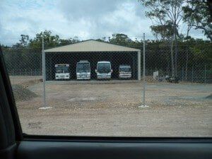 Bus Shed — Sheds & Garages In Rockhampton, QLD
