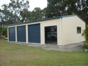 Three Car Garage — Sheds & Garages In Rockhampton, QLD