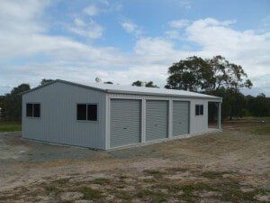 White Garage — Sheds & Garages In Rockhampton, QLD
