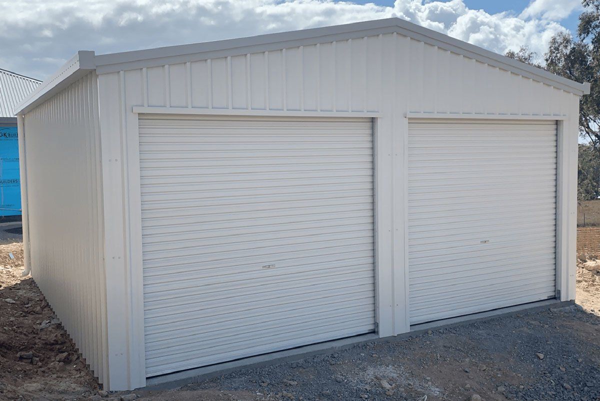 White Garage — Sheds & Garages in Rockhampton, QLD