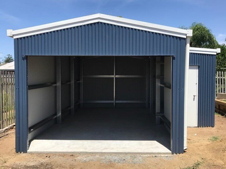 Open Garage — Sheds & Garages in Rockhampton, QLD