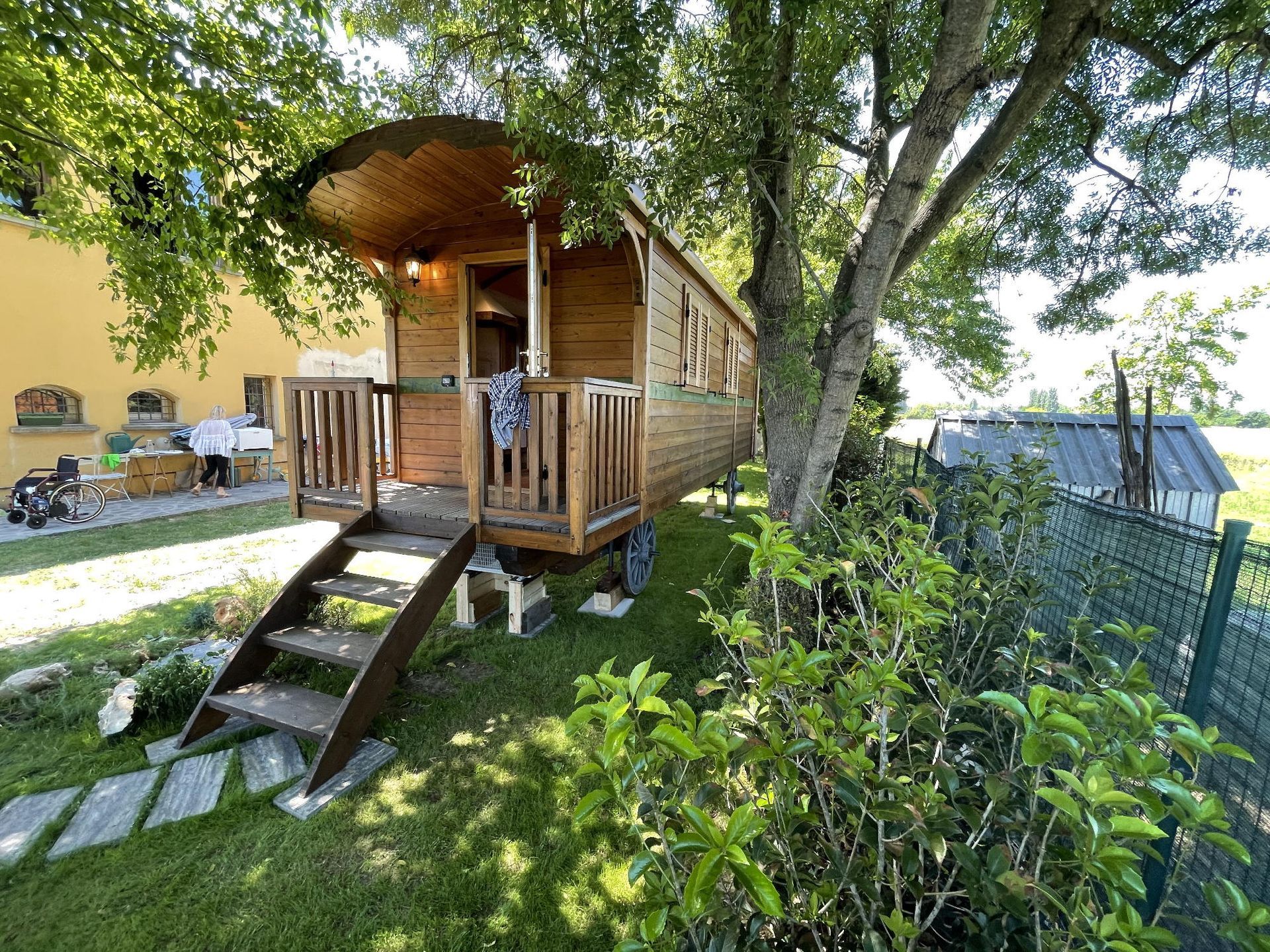 carrozzone gitano da campeggio b&B