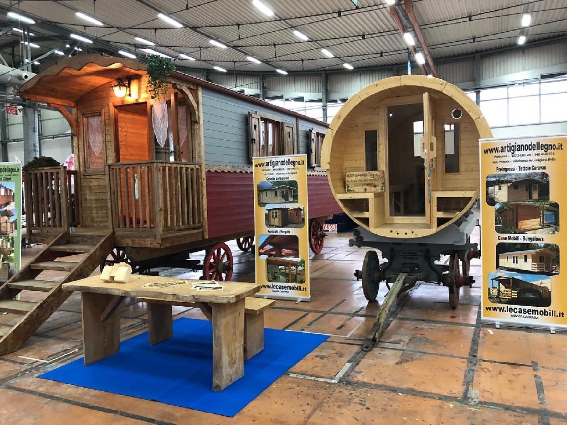 esposizione fiera carrozzoni gitani