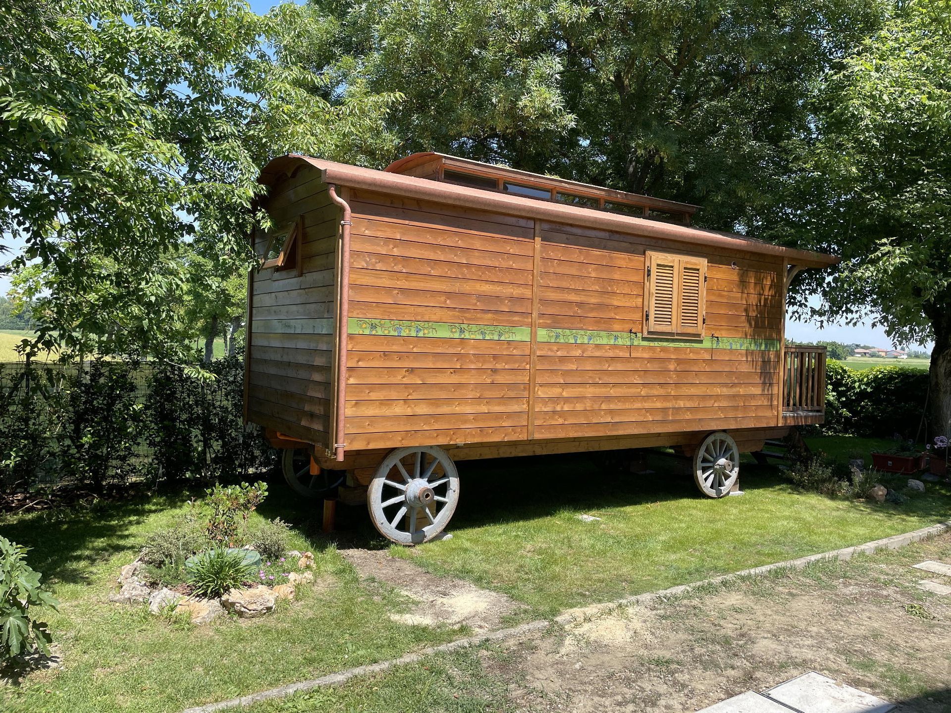 esterno carrozzone da gitano