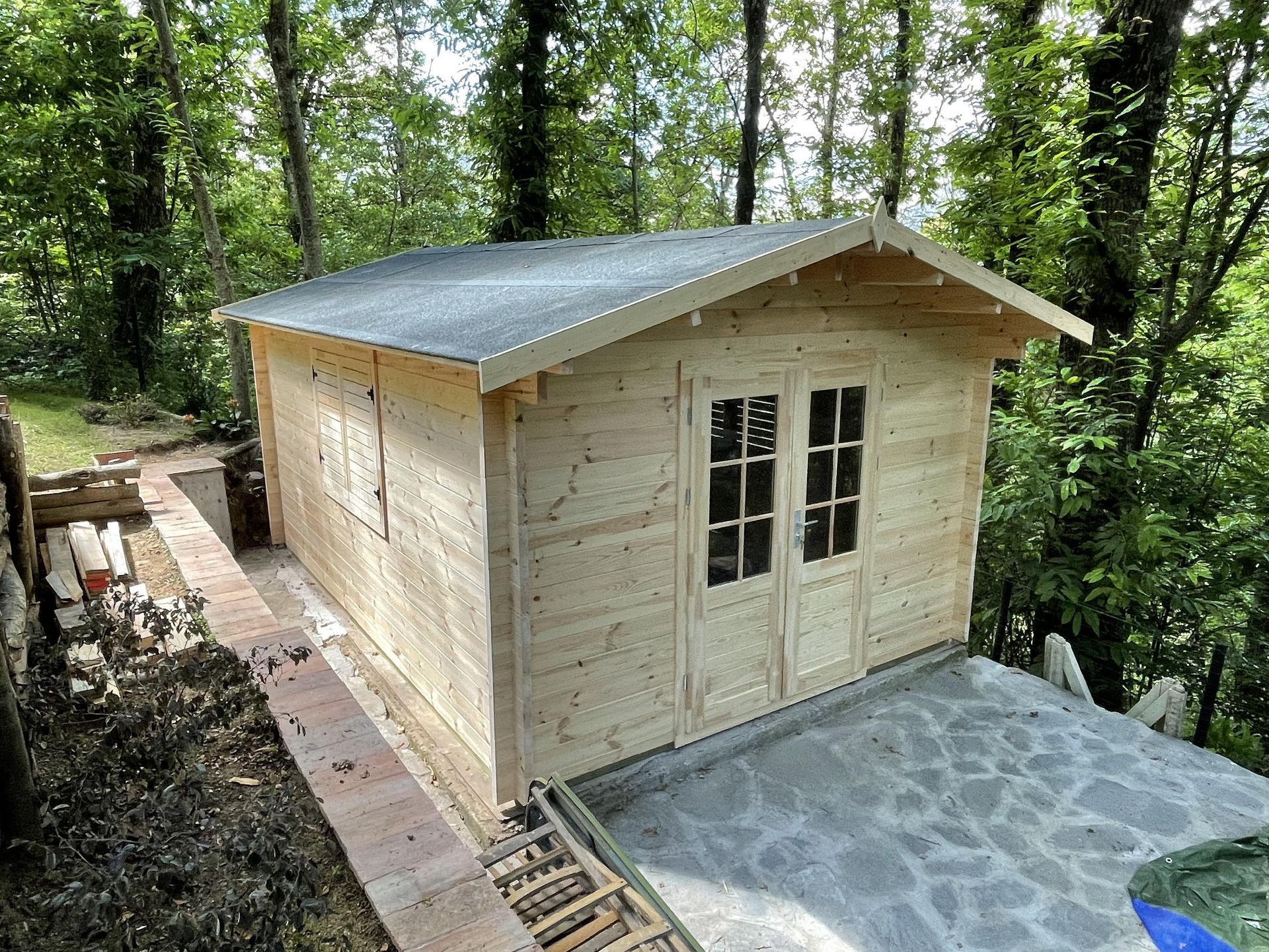 case in legno per campagna