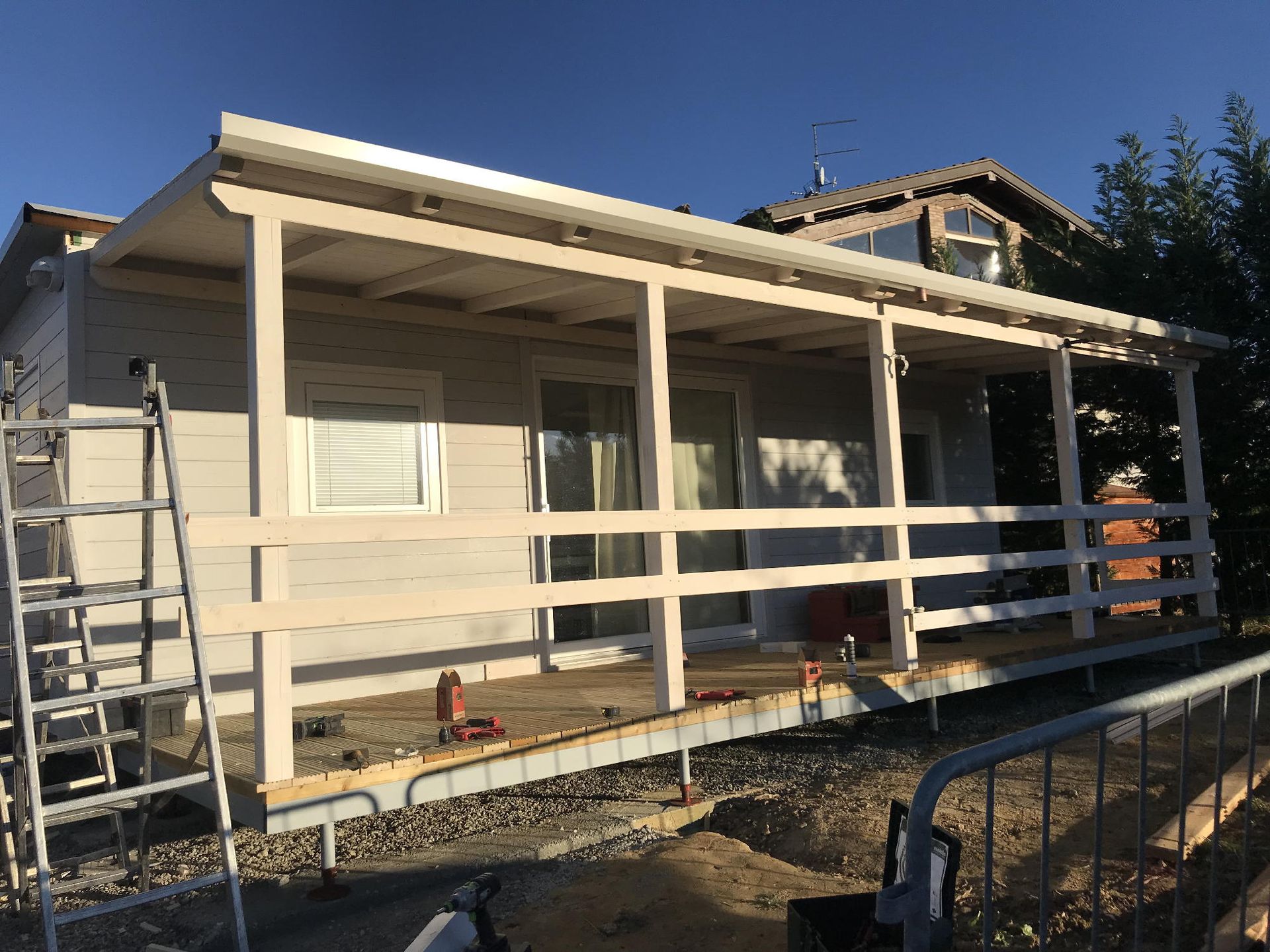 pedane e portici in legno