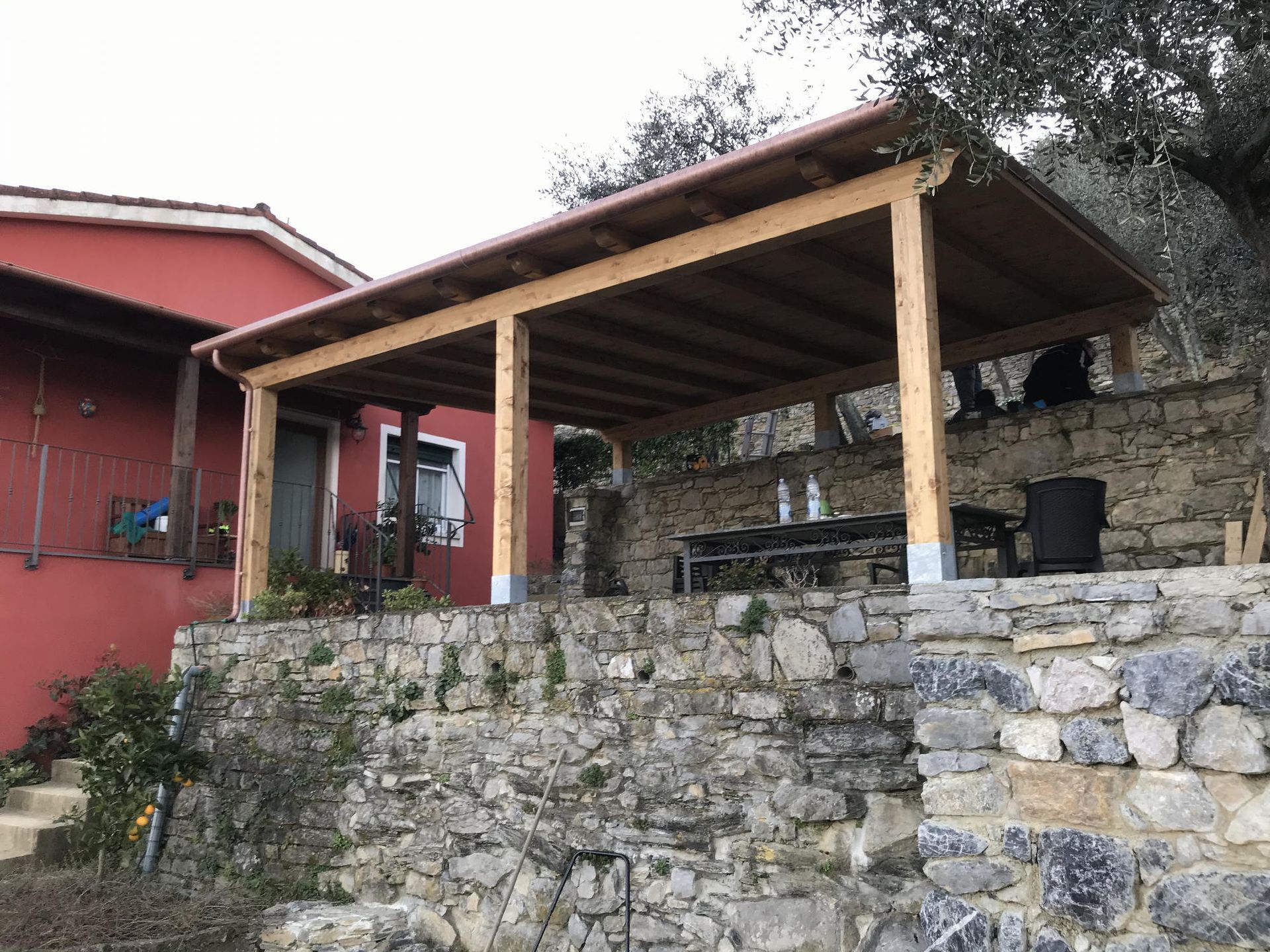 creazioni coperture artigiano del legno