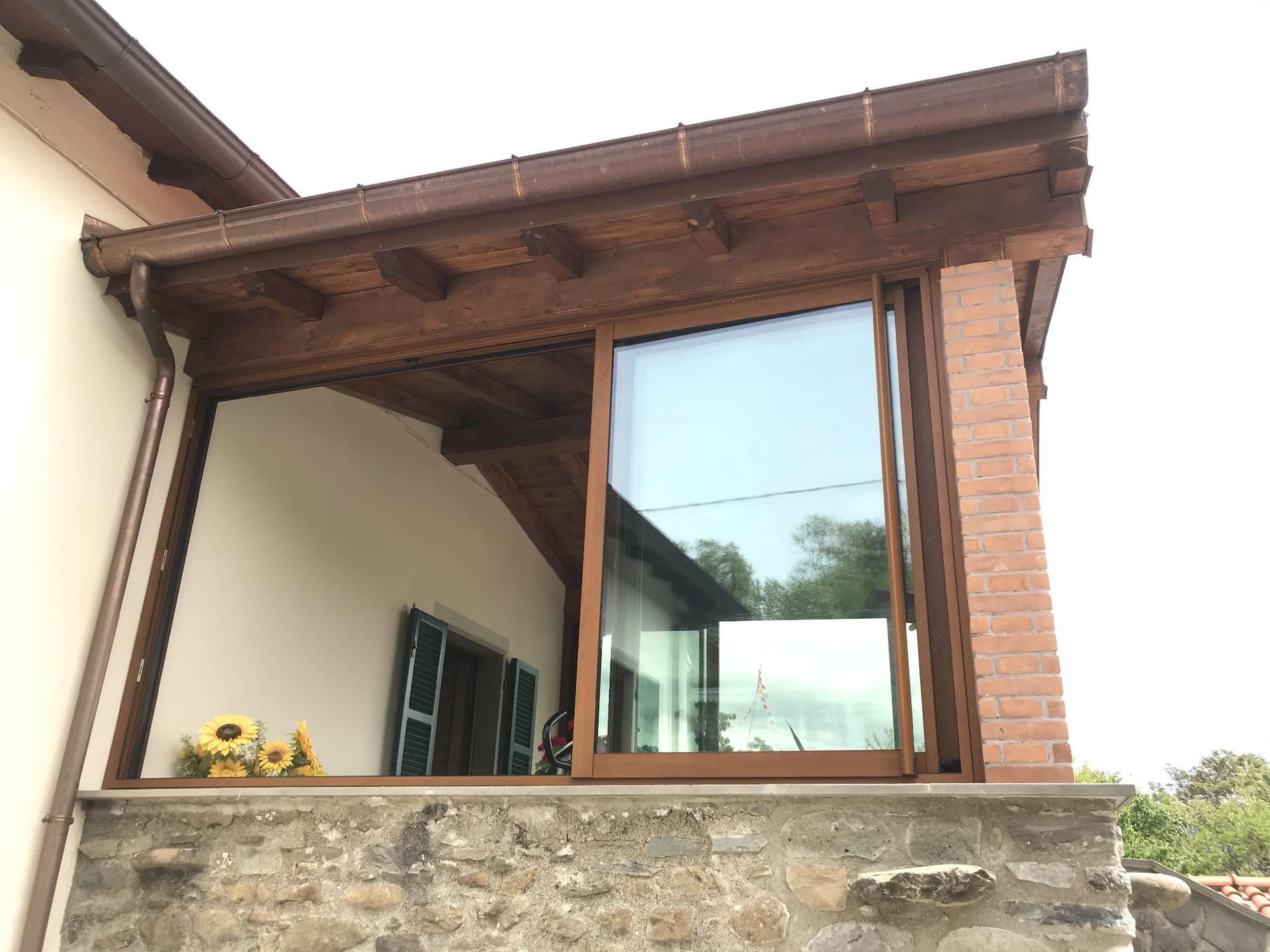 coperture in legno verande