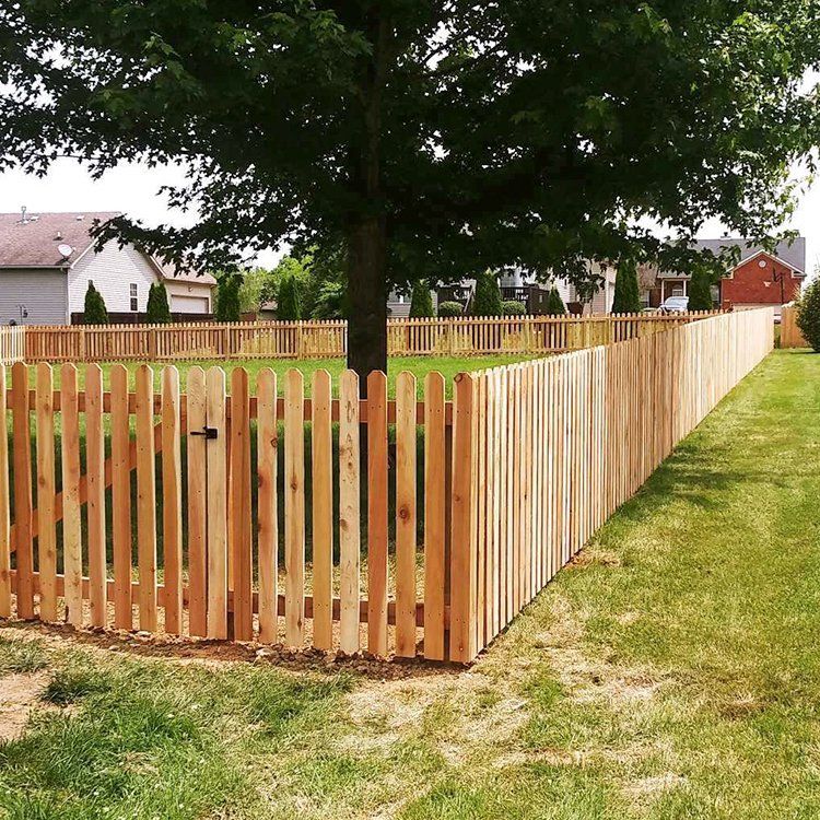 Home With Backyard Fence — Shelbyville, KY — Shuck Fence Company