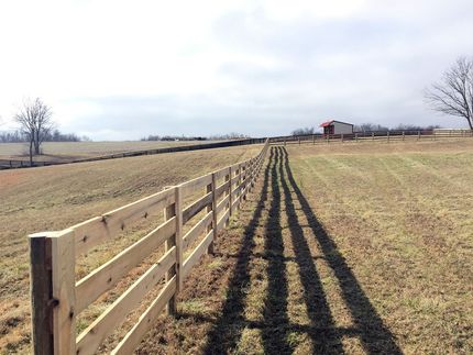 A Wooden Fence On The Farm — Shelbyville, KY — Shuck Fence Company