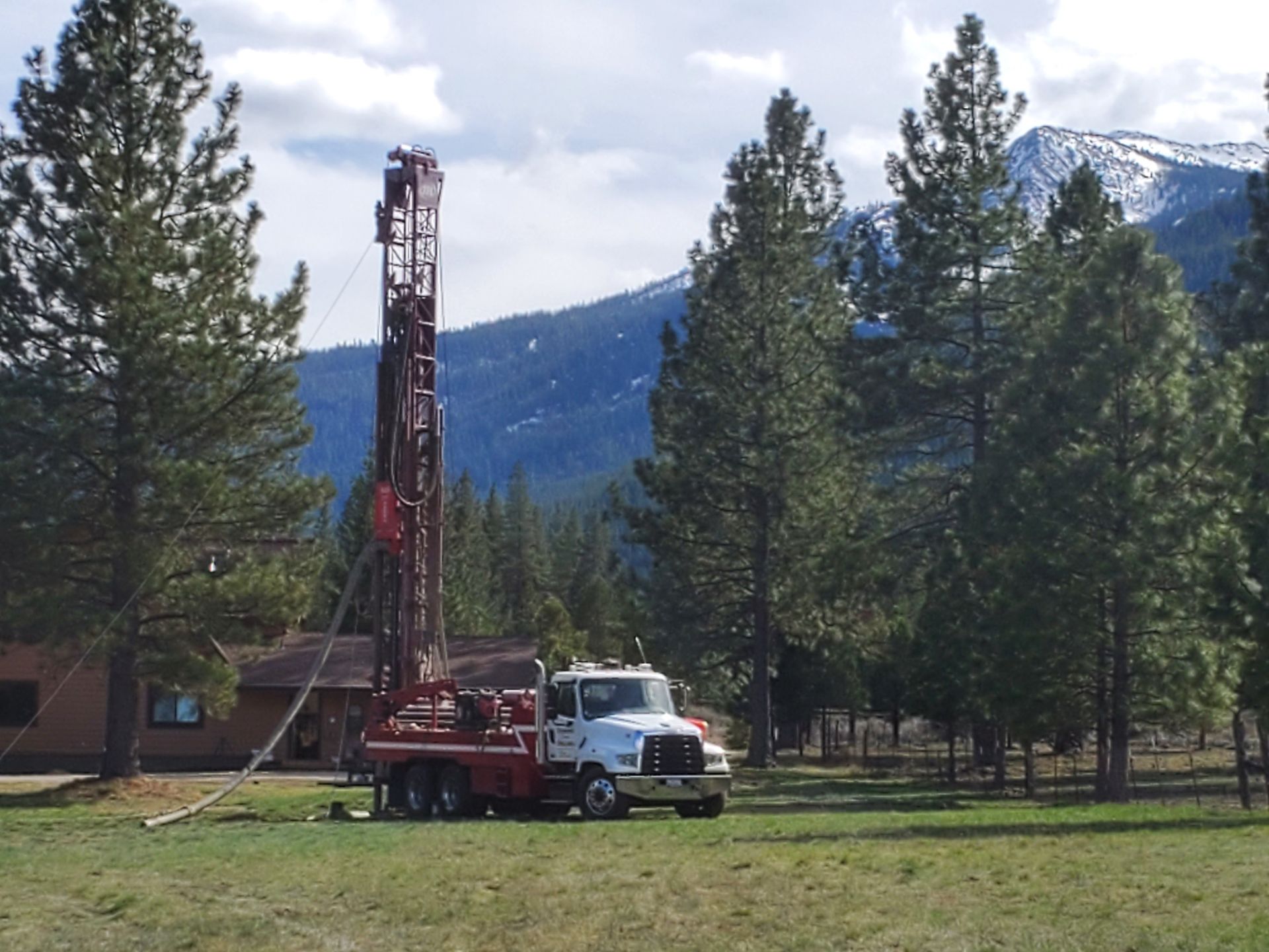 Car Drilling Well — Shasta Lake, CA — Diamond Core Drilling, Inc.