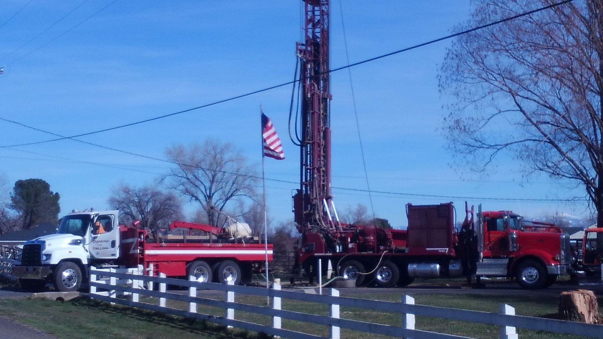 Well Drilling Car — Shasta Lake, CA — Diamond Core Drilling, Inc.