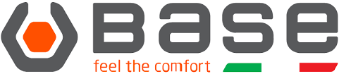 Un logo pour une entreprise appelée base qui dit « ressentez le confort ».