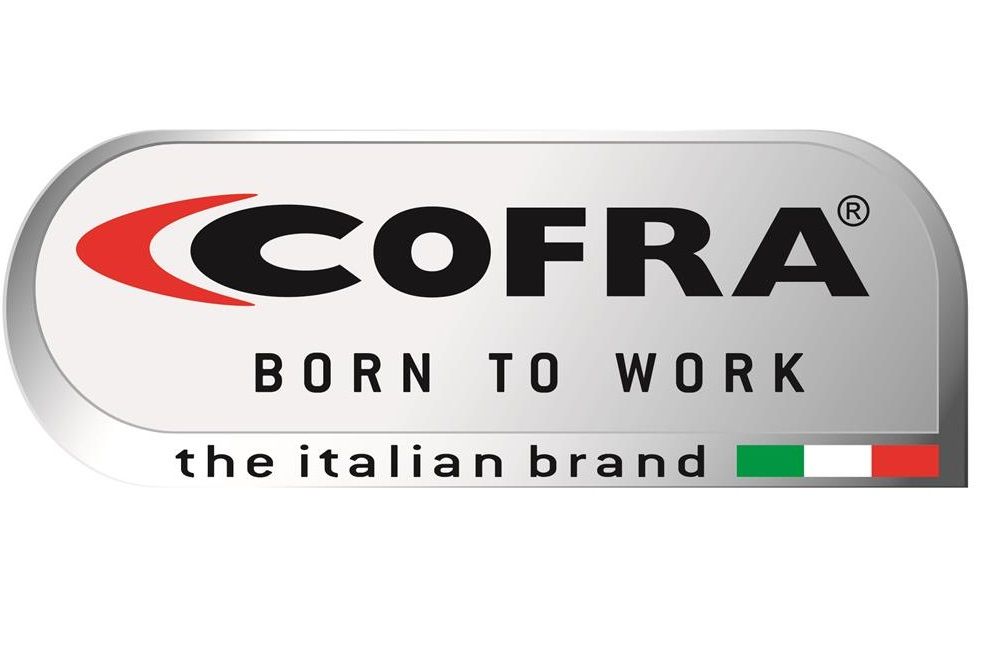 Le logo de cofra est né pour travailler la marque italienne