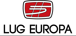 Un logo pour lug europa sur fond blanc