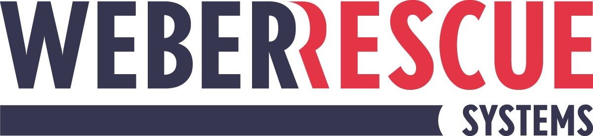 Un logo Weber Rescue Systems sur fond blanc