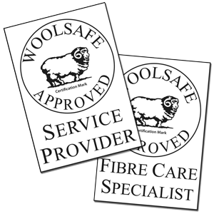 woolsafe approved logos