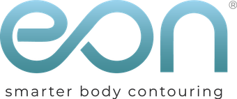 EON logo in teal and gray with the tagline “smarter body contouring”