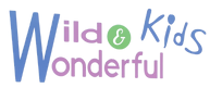 A logo for a company called wild & kids wonderful.