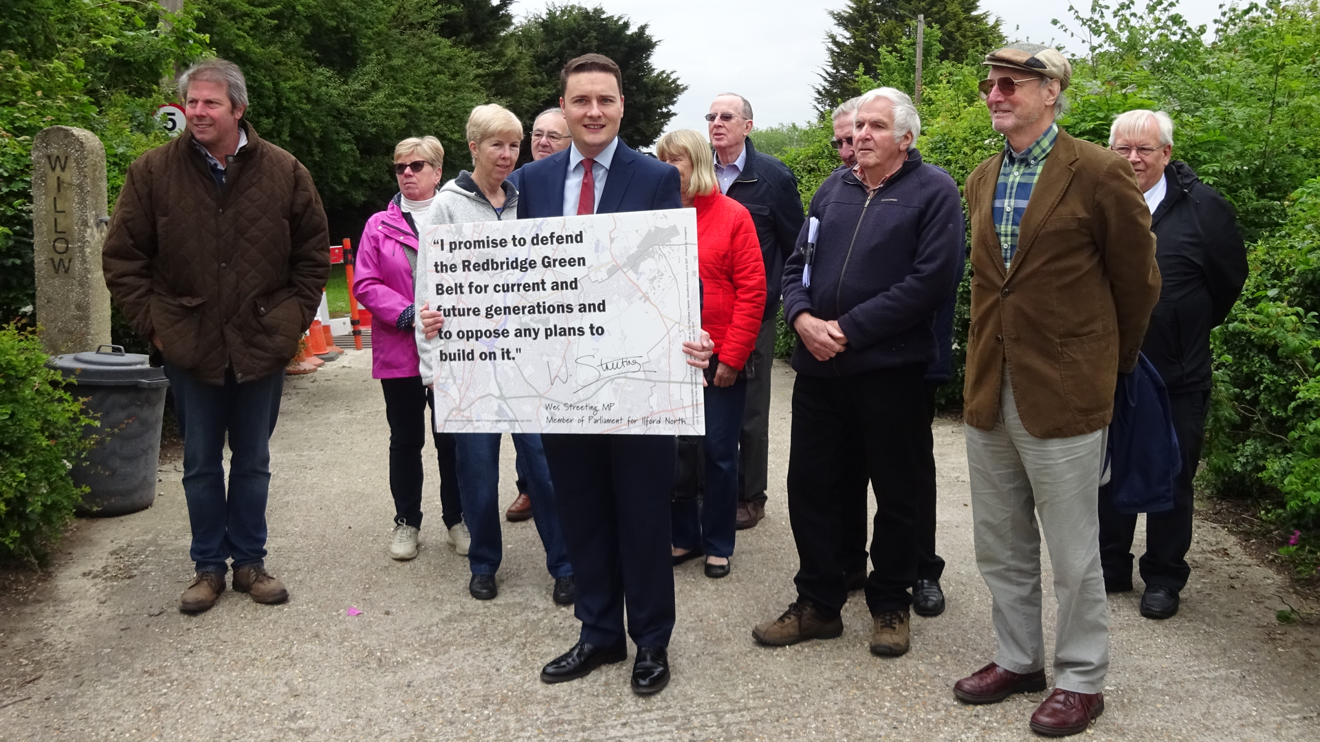 Wes Streeting
Green Belt Pledge