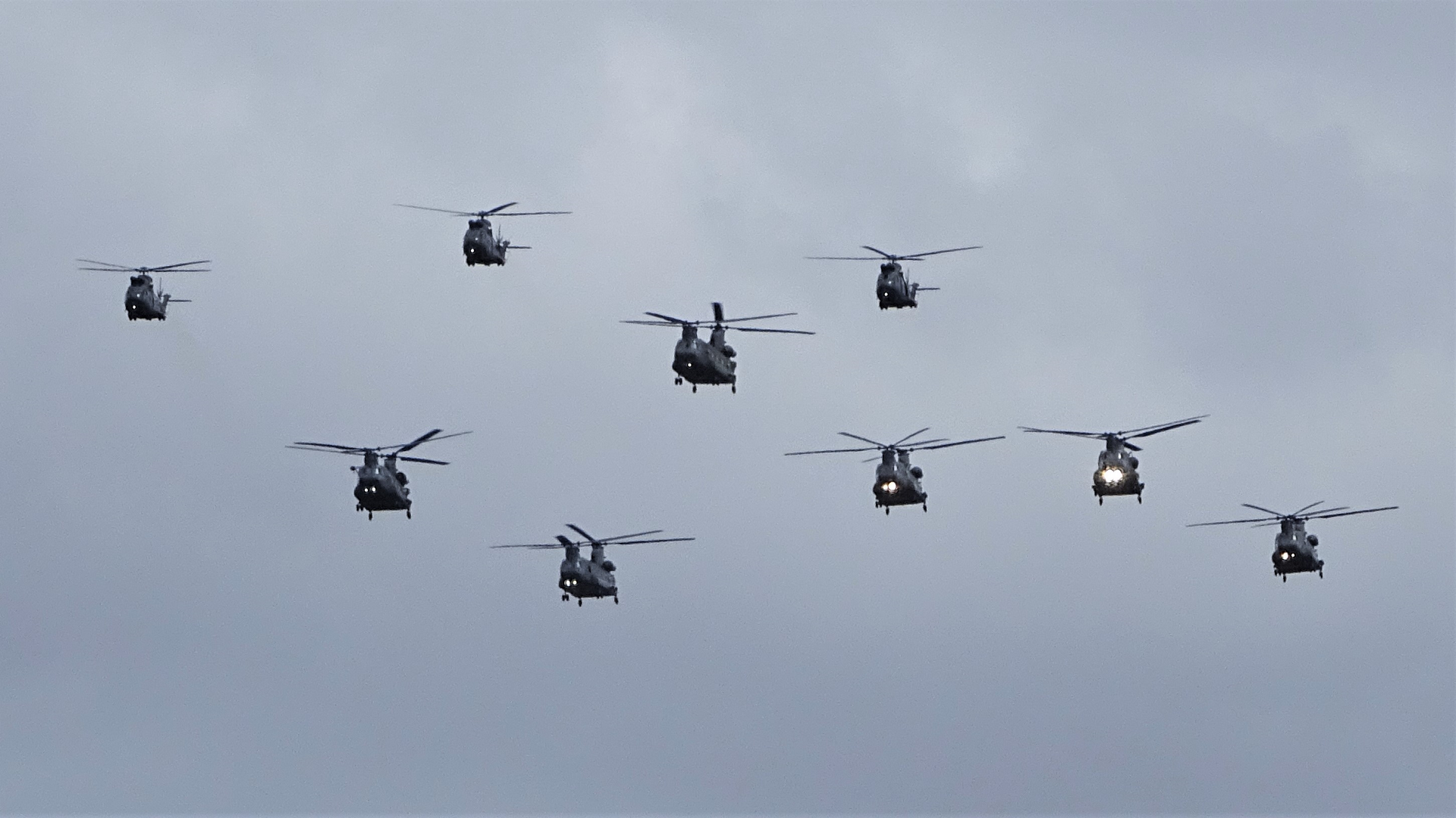 RAF Centenary Flypast
Over Hainault Forest