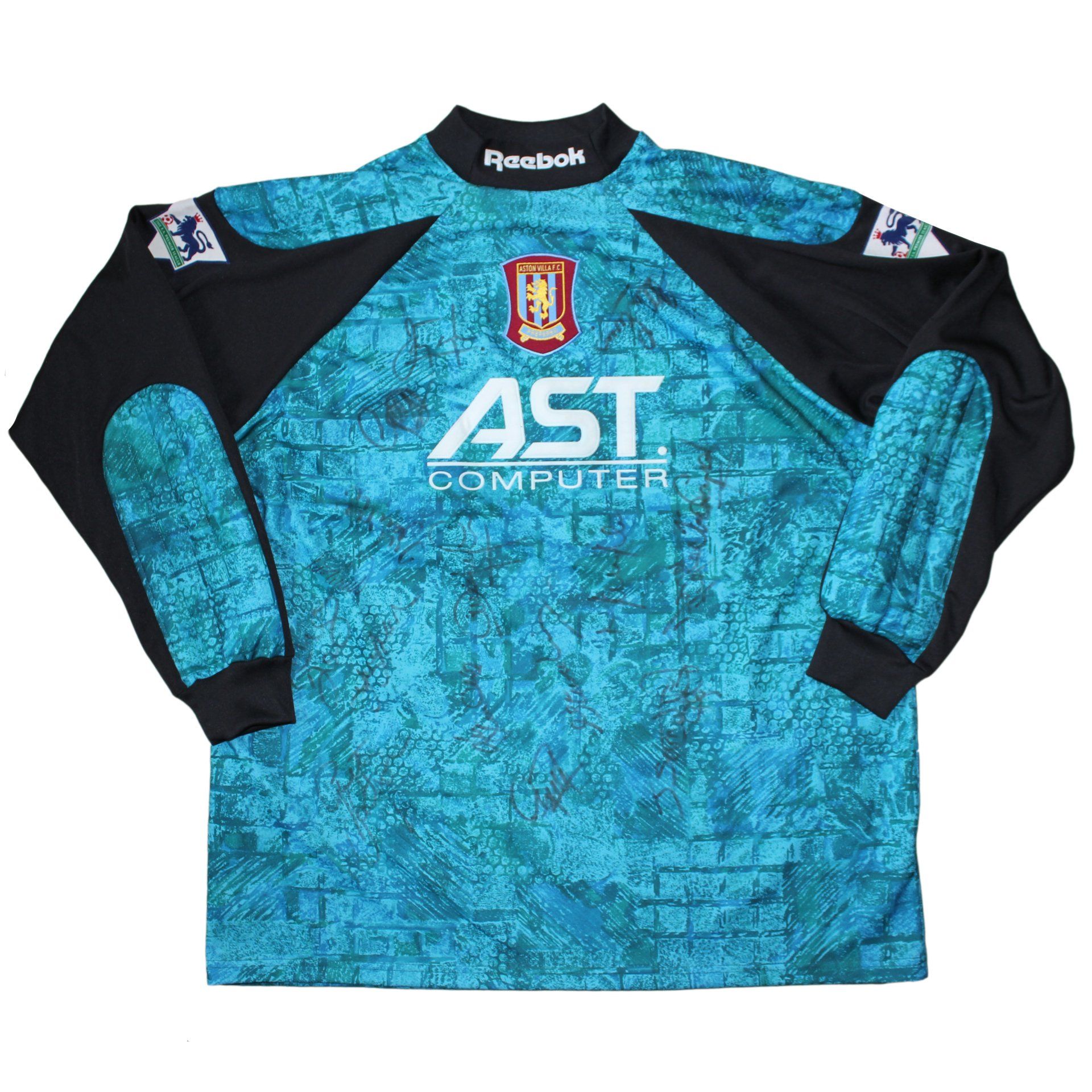1995-97 Aston Villa Goalkeeper Mark Bosnich Match Worn Shirt