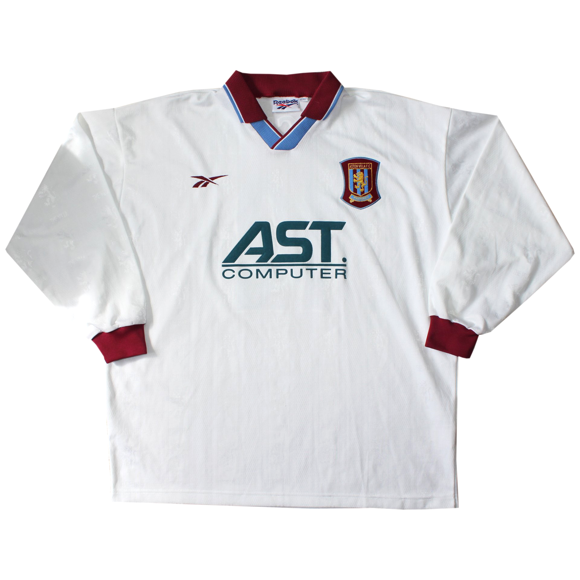 1997-98 Aston Villa UEFA Cup Match Worn Third Shirt