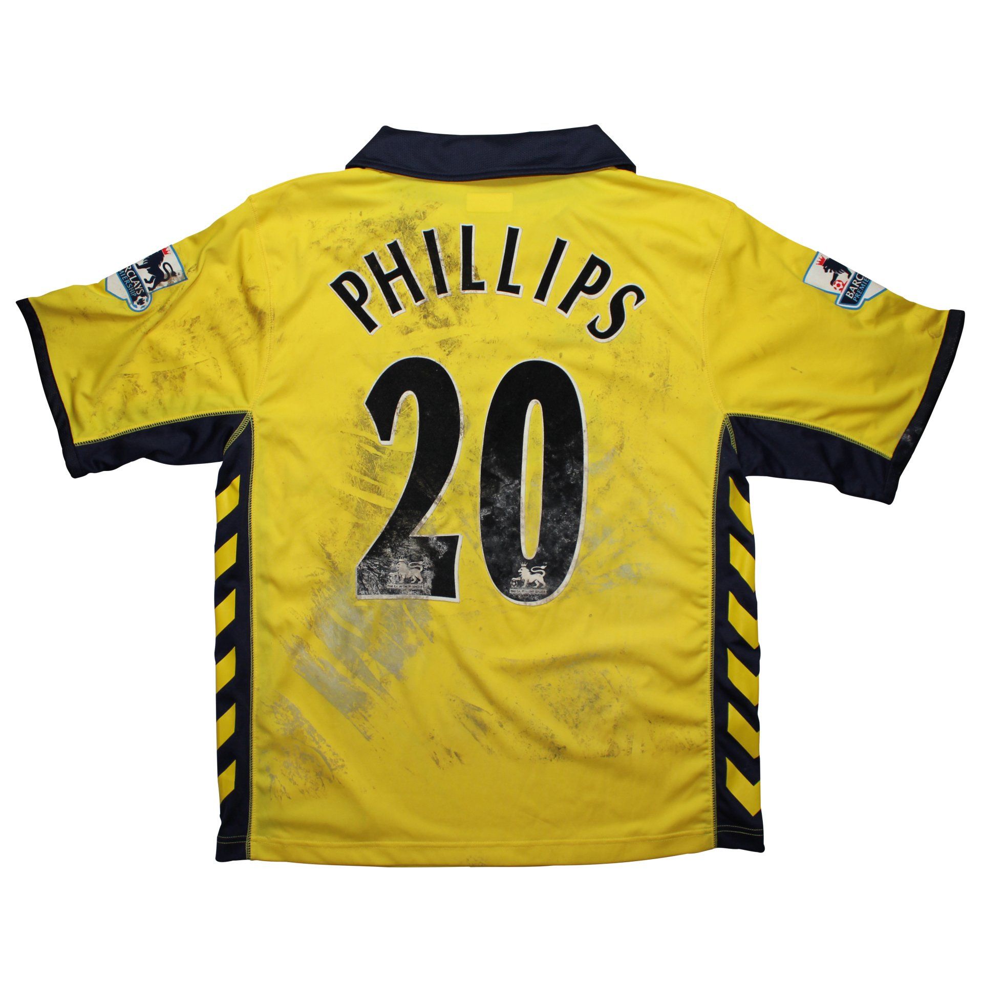 2004-05 Aston Villa Away Match Worn Shirt