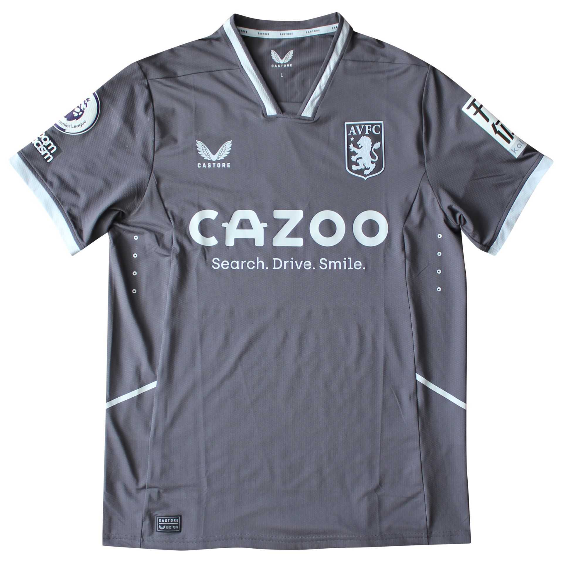 2022-23 Aston Villa Match Worn Martinez Shirt