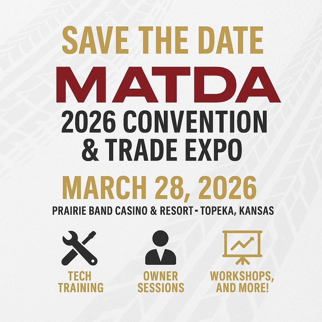 MATDA Clay Classic shooting competition announcement with a shooter and clay targets.