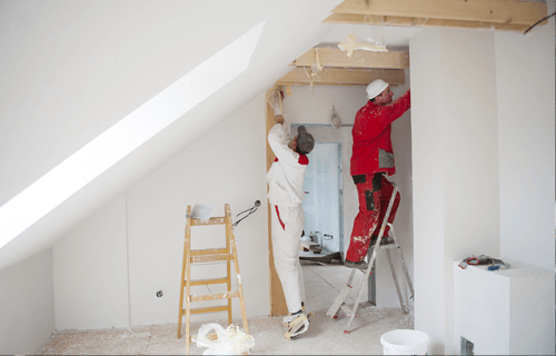 Painting and wallpapering
