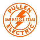 A logo for pullen electric in san marcos texas