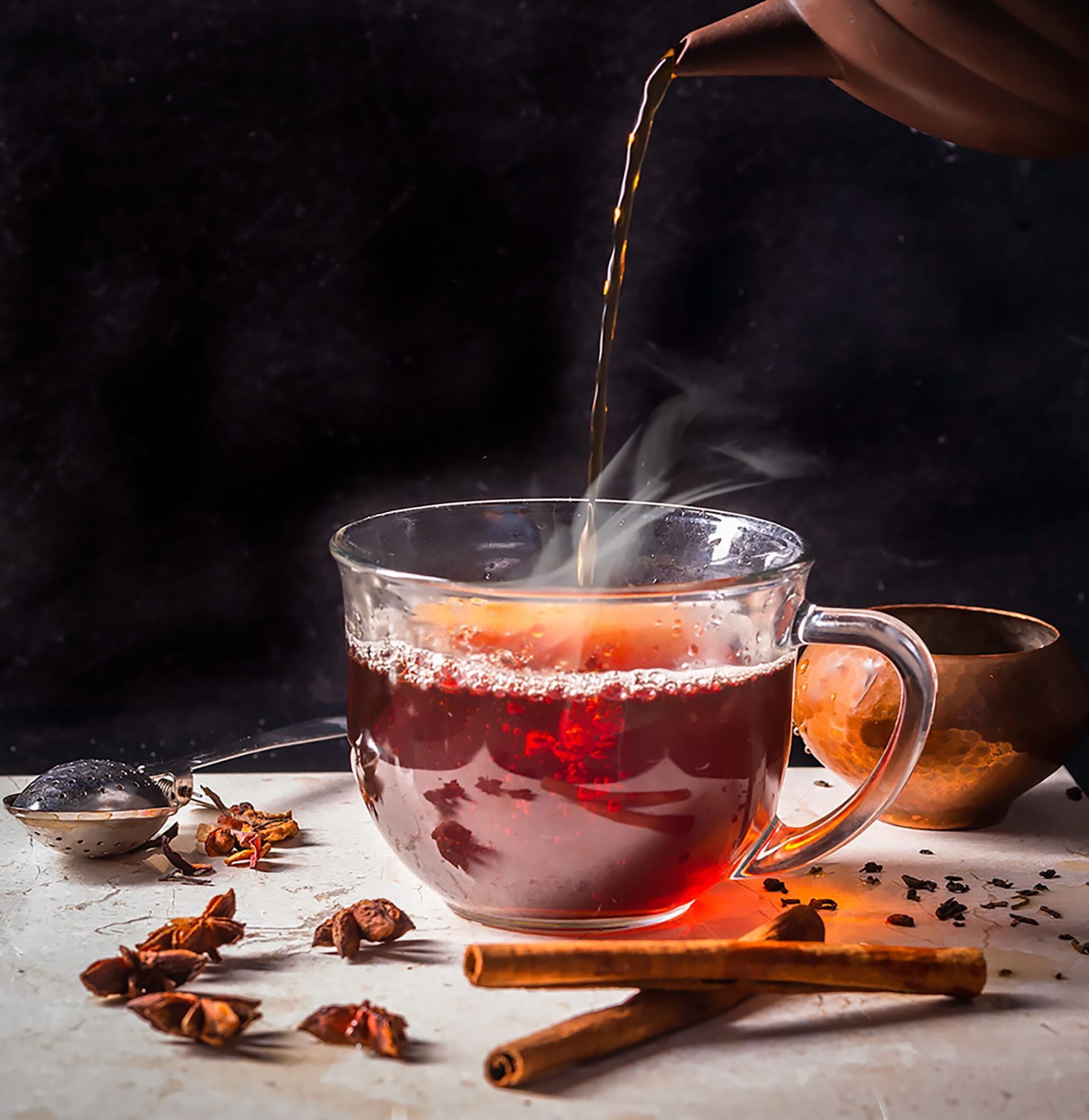 Steaming Tea, photography, on request