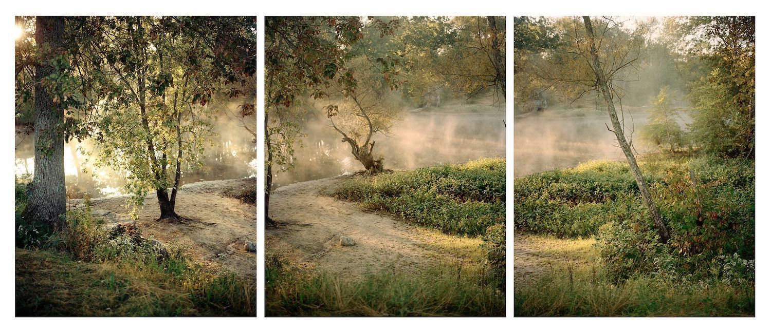Fog along the Concord River, archival pigment print, 13