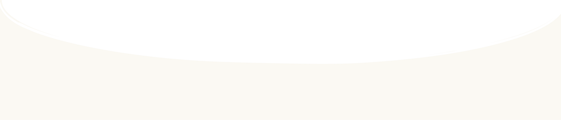 Pale cream background with a soft white curved highlight near the top edge