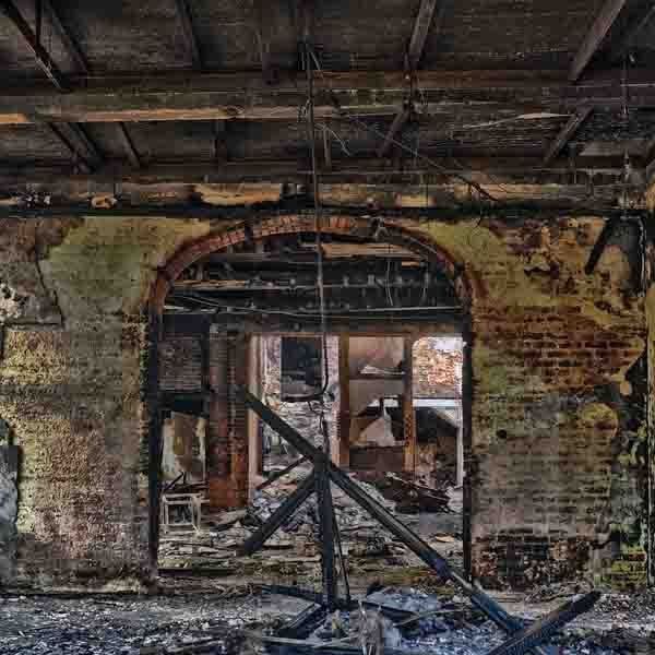 soot and smoke damage